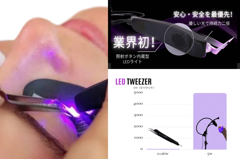 LEDライトの写真
